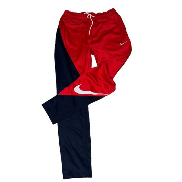 Nike NSW Swoosh‎ Jogger Red Navy Blue Men's Track Pants MD Taper BV5289 657 - Picture 1 of 11